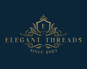 Elegant Crest Boutique logo design