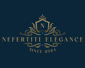 Elegant Crest Boutique logo design