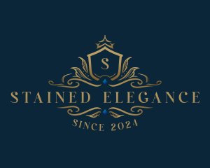 Elegant Crest Boutique logo design