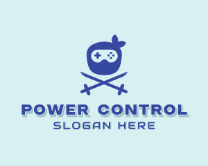Control - Ninja Sword Console logo design