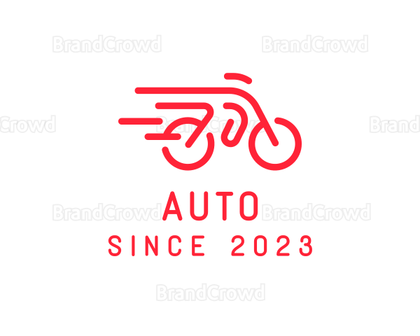 Fast Bicycle Bike Motorbike Logo