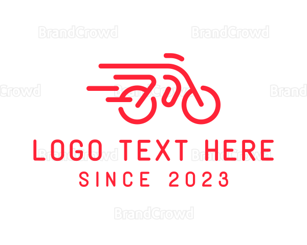 Fast Bicycle Bike Motorbike Logo