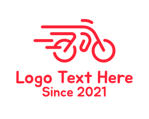 Fast Bicycle Bike Motorbike Logo