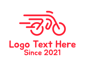 Free Fast Bicycle Bike Motorbike Logo