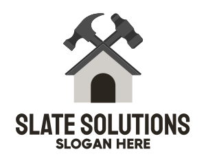 Grey - Grey Hammer House Repair logo design