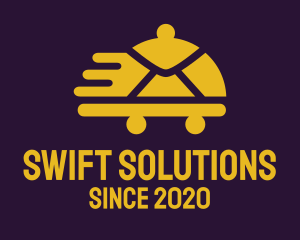 Swift - Cloche Envelope Delivery logo design