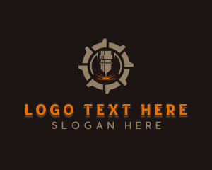 Mechanical - Laser Engraving Manufacturing logo design