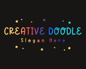 Cute Art Doodle logo design