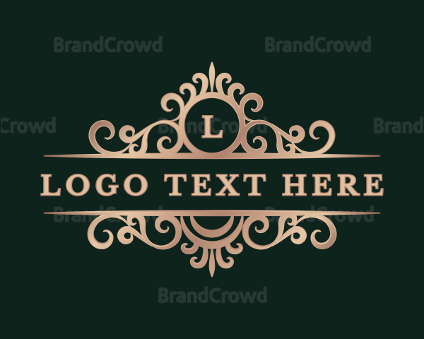 Premium Royal Ornamental Logo