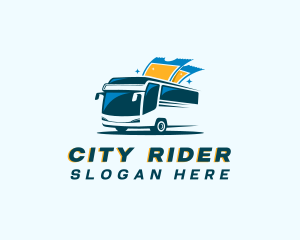 Bus - Bus Ticket Transportation logo design