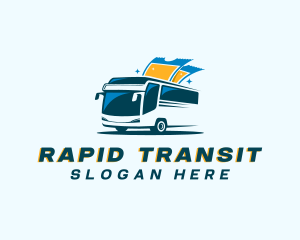 Bus - Bus Ticket Transportation logo design