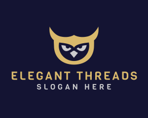 Owl Bird Head logo design