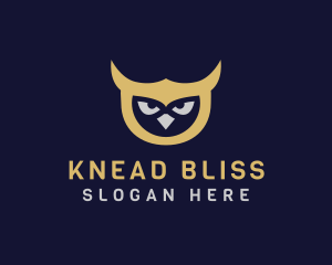 Owl Bird Head logo design