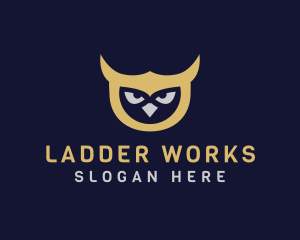 Owl Bird Head logo design