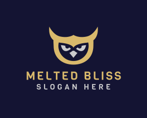 Owl Bird Head logo design