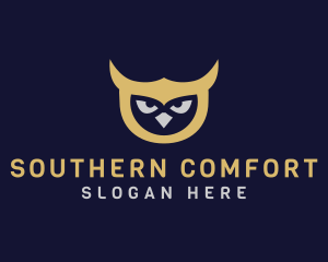 Owl Bird Head logo design