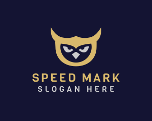 Owl Bird Head logo design