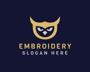 Owl Bird Head logo design