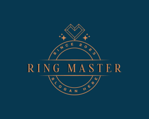 Ring - Luxury Ring Jewelry logo design