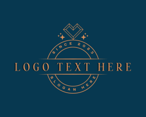 Wedding - Luxury Ring Jewelry logo design