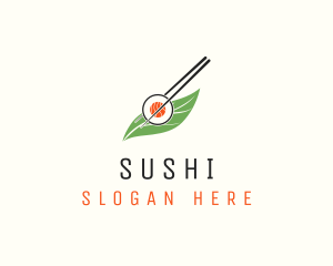 Sushi Roll Restaurant logo design