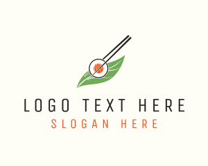 Sushi Roll Restaurant Logo