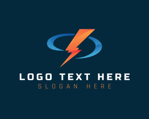 Sustainable - Electric Wind Power logo design