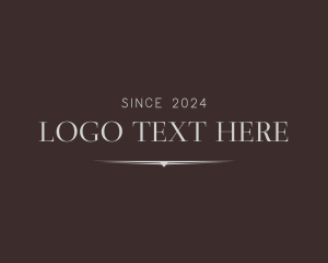 Premium - Elegant Serif Wordmark logo design