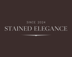 Elegant Serif Wordmark logo design