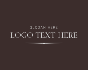 Elegant Serif Wordmark Logo