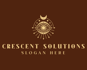 Crescent - Crescent Mystic Eye logo design