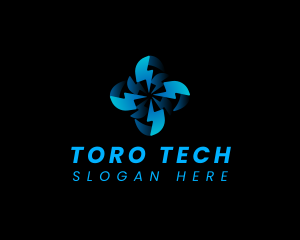 Cyber Data Tech logo design