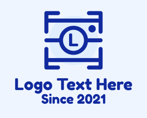 Photo Editor - Camera Frame Letter logo design