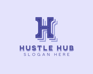 Business Agency Letter H logo design