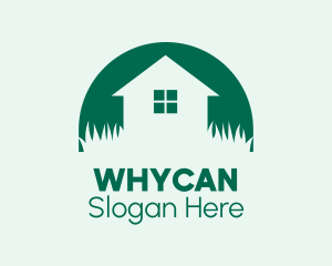 House Yard Lawn Logo