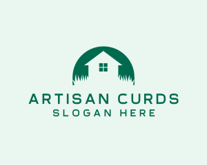 House Yard Lawn logo design