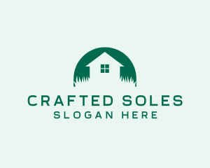 House Yard Lawn logo design