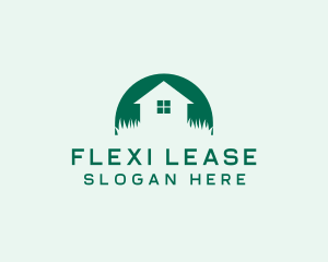 House Yard Lawn logo design