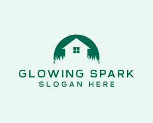 House Yard Lawn logo design