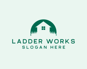 House Yard Lawn logo design