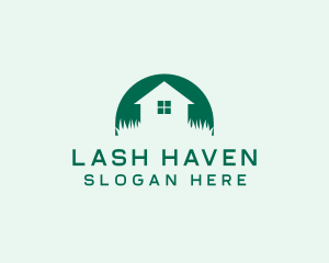 House Yard Lawn logo design