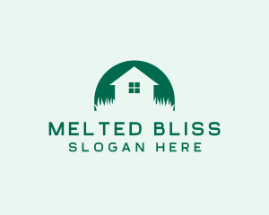 House Yard Lawn logo design