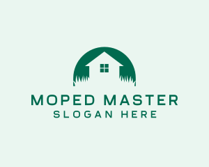 House Yard Lawn logo design