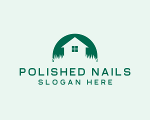 House Yard Lawn logo design