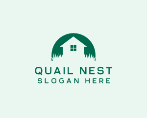 House Yard Lawn logo design