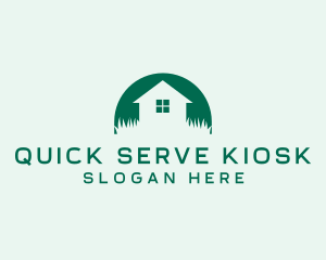 House Yard Lawn logo design