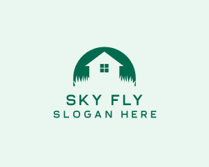 House Yard Lawn logo design