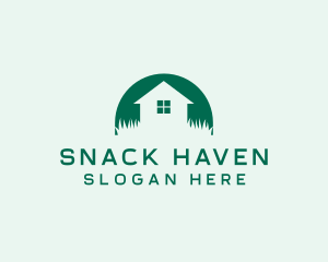 House Yard Lawn logo design