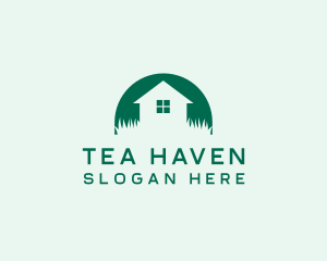 House Yard Lawn logo design