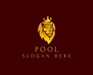 Crown King Lion Logo